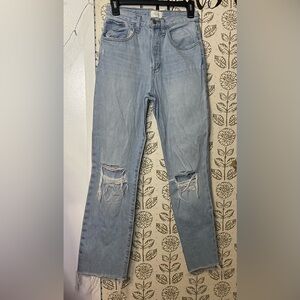 Favorite Daughter Boyfriend Destroyed Jeans | Size 26